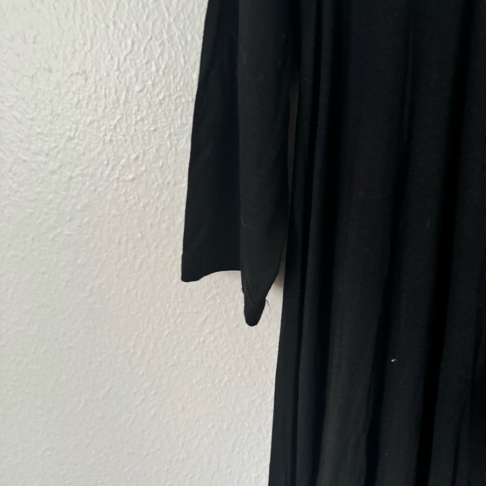 Chic Black Midi Dress with Pockets - One Size $25 - Picture 4 of 6